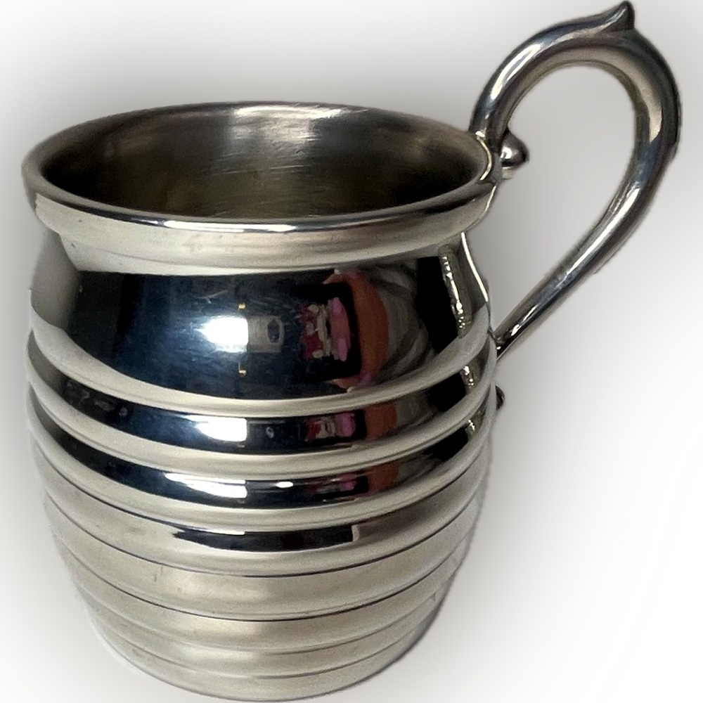 Oldani Bros Silver Baby Cup